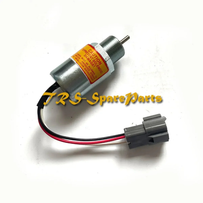 12V Solenoid PJ7415748 for Volvo EC13 EC15 EC15B EC20 EC20B EC25 EC30 EC35 EC45