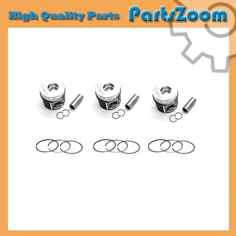 F3L1011 F3L1011E F3L1011F F3M1011 Piston 4174711 With Ring Set 4174717 For Deutz 3 Cylinder Engine