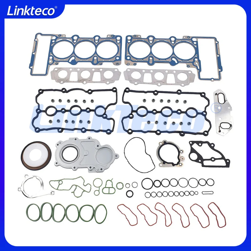 Engine Head Full Gasket Set Piston Connecting Rod Bearing Rebuild Timing Kit For 3.0 T L Touareg Au
