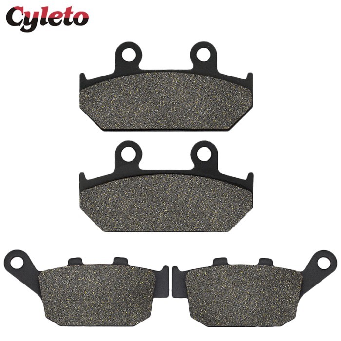Motorcycle Front Rear Brake Pads for Honda NX 650 Dominator NX500 NX650 88-96 XL 600 V transalp 91-