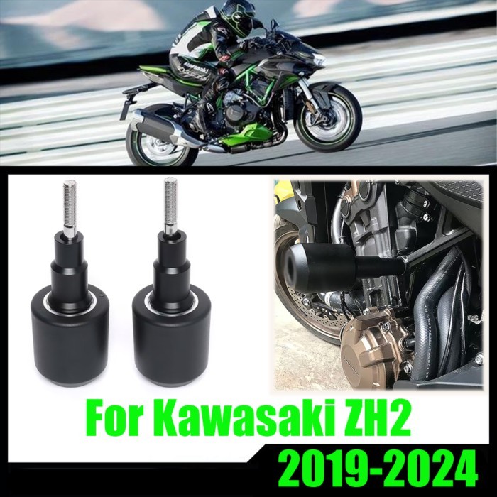 For Kawasaki ZH2 ZH 2 2019-2024 Motorcycle Falling Protection Frame Slider Fairing Guard Anti Crash
