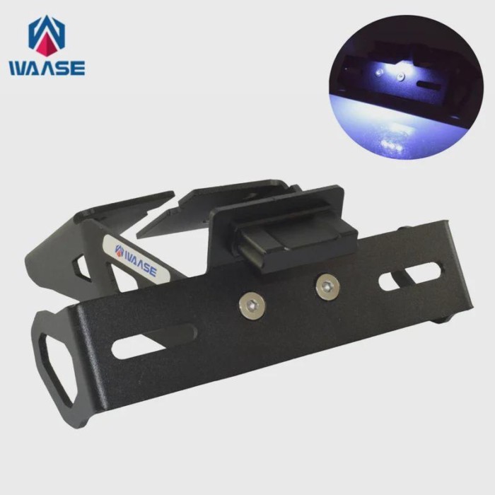 waase For Suzuki Gixxer 150 200 Fi SF150 SF200 Rear Registration Bracket Tail Tidy License Plate Ho
