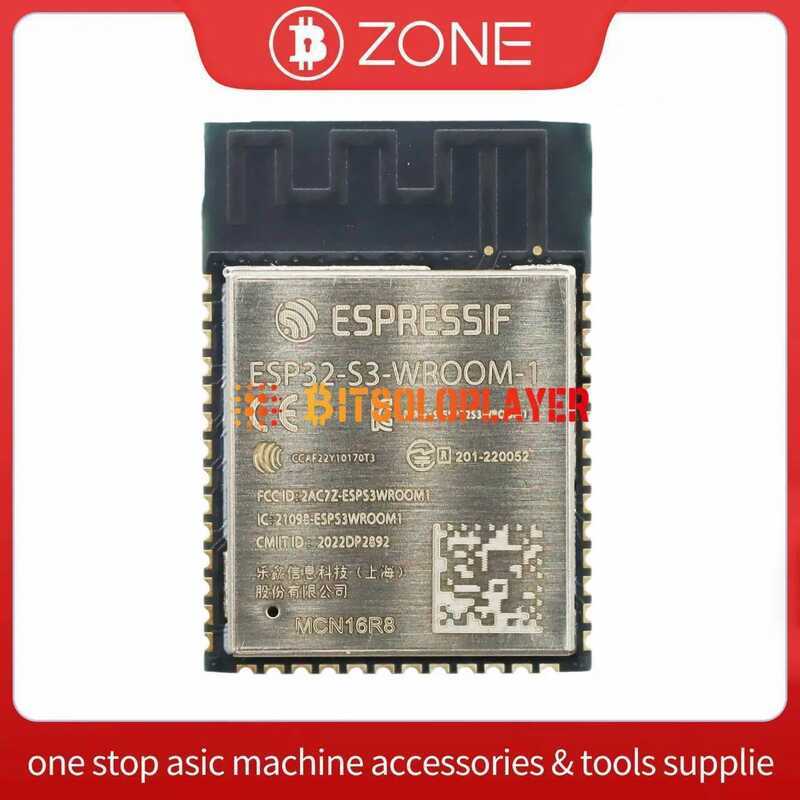ESP32-S3-WROOM1 N16R8 2.4G Wifi BT โมดูลสําหรับ Bitaxe Gamma Supra Ultra เปิดแหล่ง Bitcoin Miners