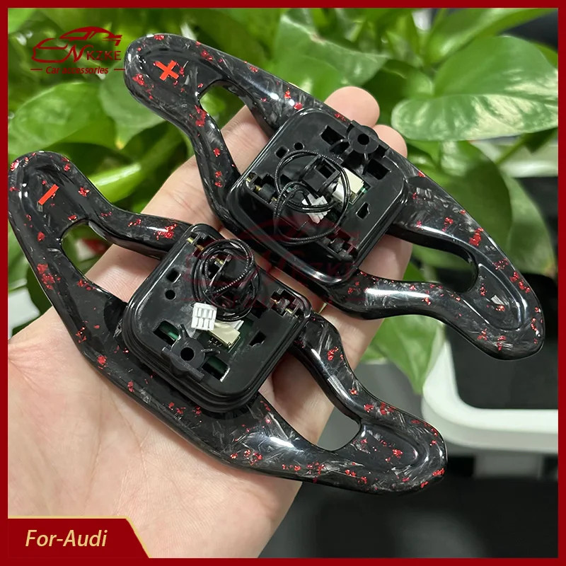 Forged Carbon Shift Paddles Suitable For Audi A4 B9 A5 S3 S4 S5 A3 Models Steering Wheel Accessorie
