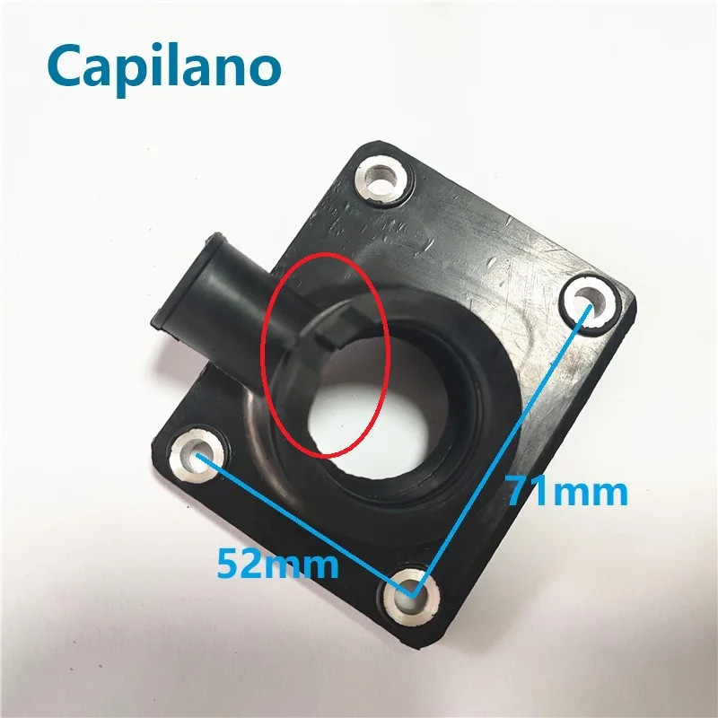 motorcycle / scooter DT175 carburetor intake interface pipe joint manifold for yamaha 175cc DT 175