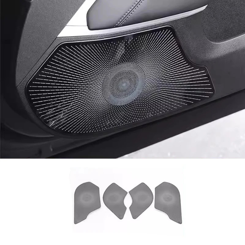 Car Four Door Speaker Horn Sound Trim Cover Stickers For Changan AVATAR 11 2022 2023 2024 Interior