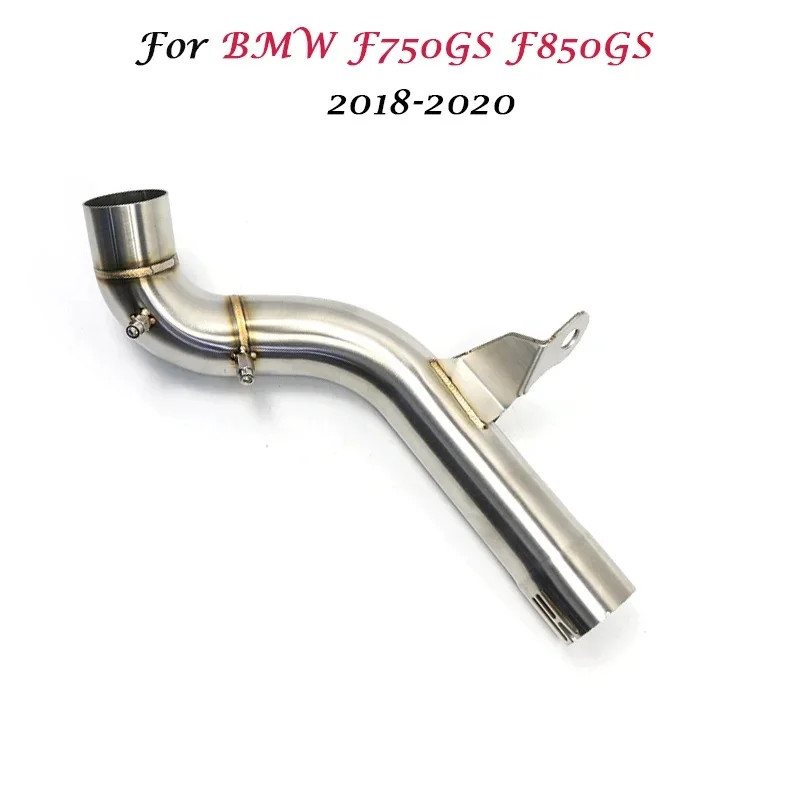 NR-Motorcycle Exhaust Pipe Muffler For BMW F750GS/F850GS 2018-2020 51Mm Exhaust Modified Middle Sec