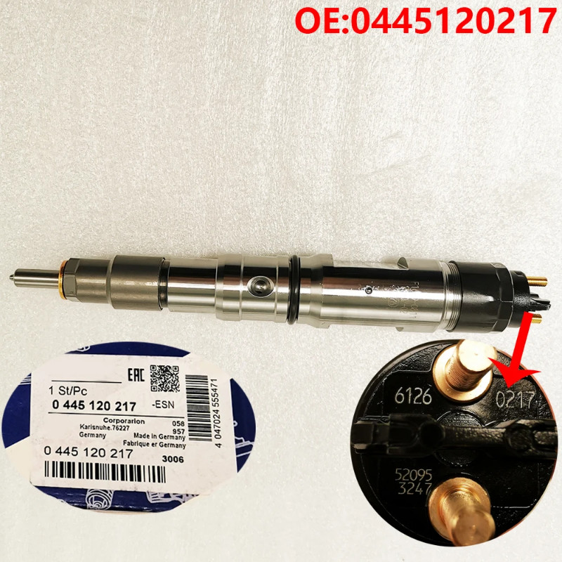 For 0445120217 51.10100-6126 5110100 6126  044 5120 217 common-rail-kraftstoffeinspritzer für MAN