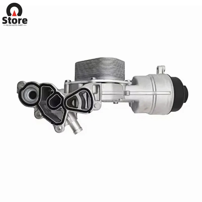 11417600468 Engine Oil Cooler Filter Housing for BMW 1 Series F20 118i 120i N13 2011-2016