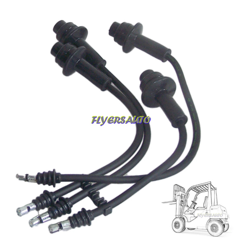 Ignition wire cables 80919-76102-71 80919-76103-71 90919-22132 FOR TOYOTA 5FG/6FG20\25\30,7FG10/18,