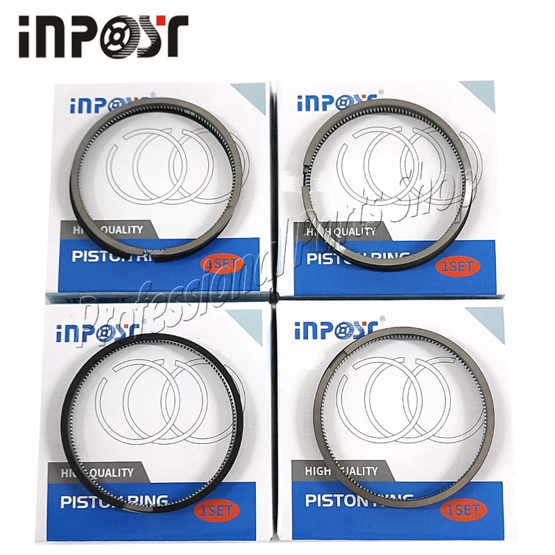 4 PCS 85mm V1902 Piston Ring STD For Kubota V1902 Engine