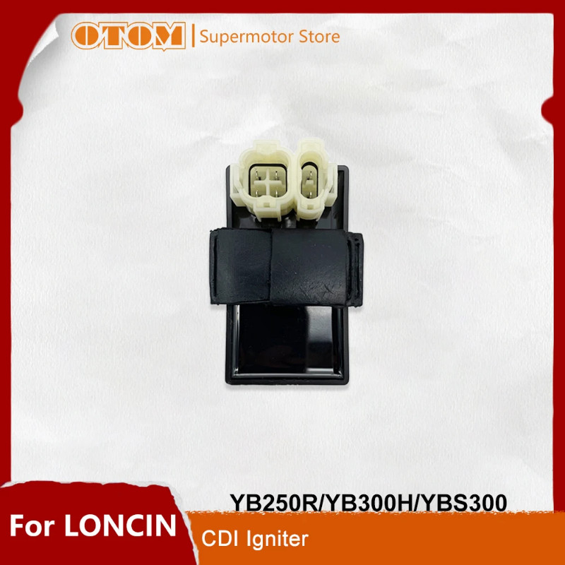 OTOM Motorcycle Engine Igniter CDI 6 Pin Ignition Box For LONCIN YB250R YB300H YBS300 Pit Dirt Bike