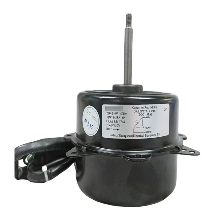 เหมาะสําหรับ 1P1.5 Piglans เครื่องปรับอากาศกลางแจ้งมอเตอร์พัดลมมอเตอร์ GAL6P32A-KWD DQ01-53A