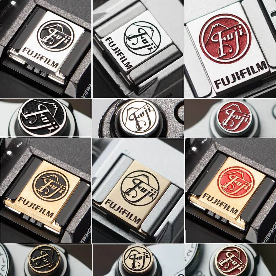 โลหะร้อนรองเท้าฝาครอบปุ่มชัตเตอร์สําหรับ Fujifilm X100VI X-T50 X-T5 XM5 X-T30 Xpro3 X100F X-E4 Leica