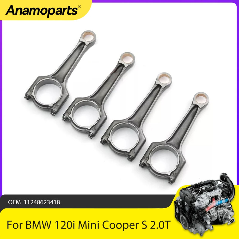 Engine Parts 4pcs Conrods Connecting Rod Fit 2.0 T For BMW 120i Mini Cooper S B46 B48 2.0T F30 F32