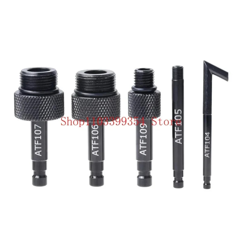 New 5Pcs New DSG 01J 09G CVT 722.9 Car Transmission Fluid Oil Filling Filler Adapter  Gearbox Conne