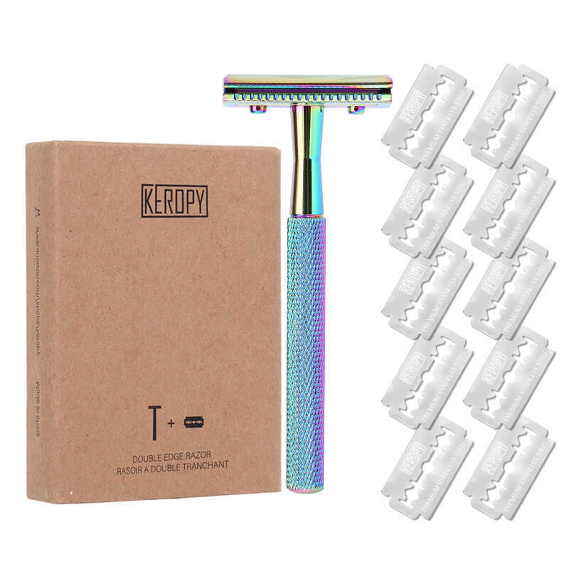 มีดโกน Double-Blade Razor Manual Razor Safety Razor Blade Unisex