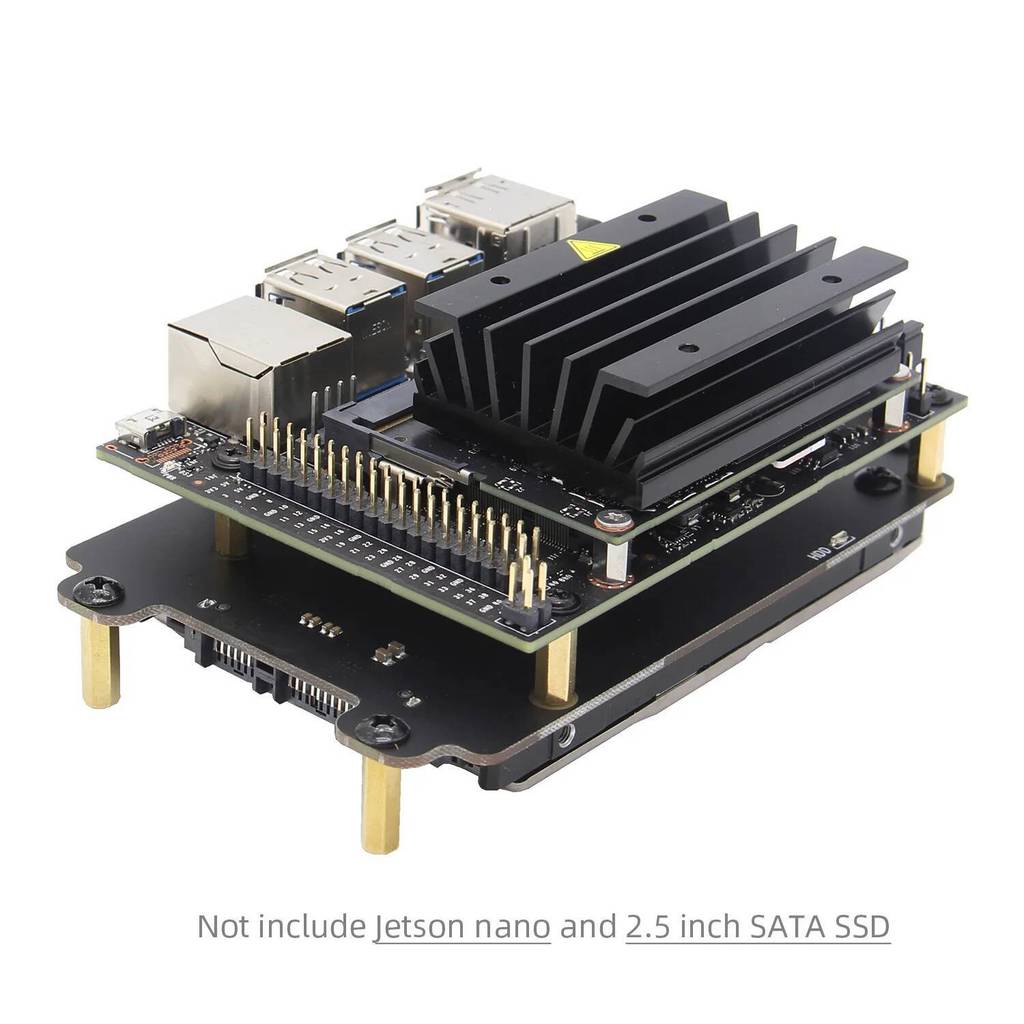T300 Jetson Nano 2.5 นิ้ว SATA SSD/HDD Storage Expansion Board สําหรับ NVIDIA Jetson Nano Developer 