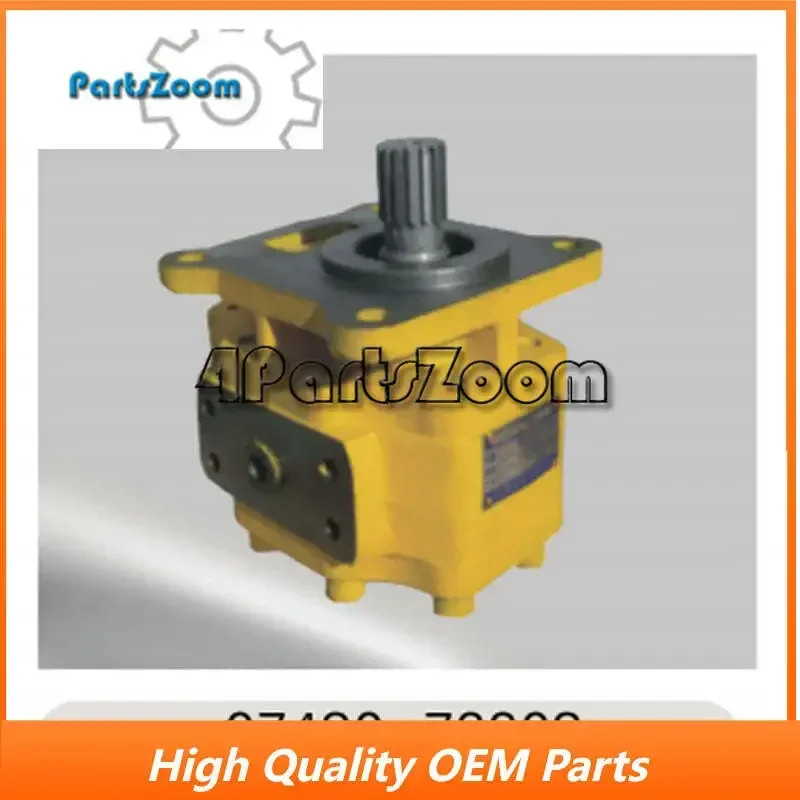 For Komatsu Bulldozer D65A-6 D65A-8 D65E-6 D65E-8 Steering Pump 07430-72200 07430-02201 07430-72203