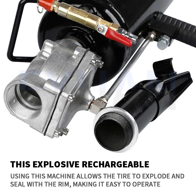 Air Bead Blaster Tire Inflator Handheld Tire Air Blaster Wheel Trigger Seating Tool Inflator for RV