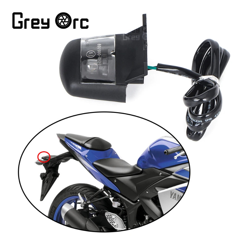 Motorcycle Accessories Rear License plate  Light lamp For YAMAHA YZF R25 YZF R3 YZF R3 R25 YZF-R25
