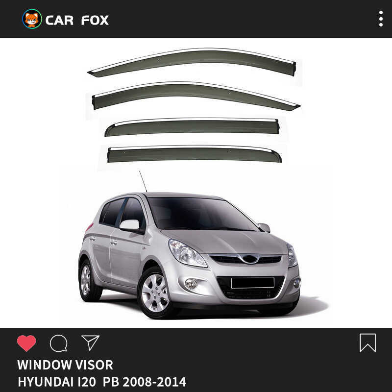เหมาะสําหรับ Hyundai I20 Window Deflector Hyundai i20 Window visor