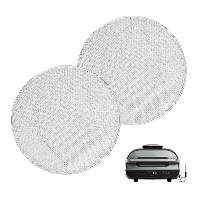 AASS-Stainless Steel Splatter Shield For NINJA FG550/BG500A/DG551 Removable Oil Splash Guard Indoor