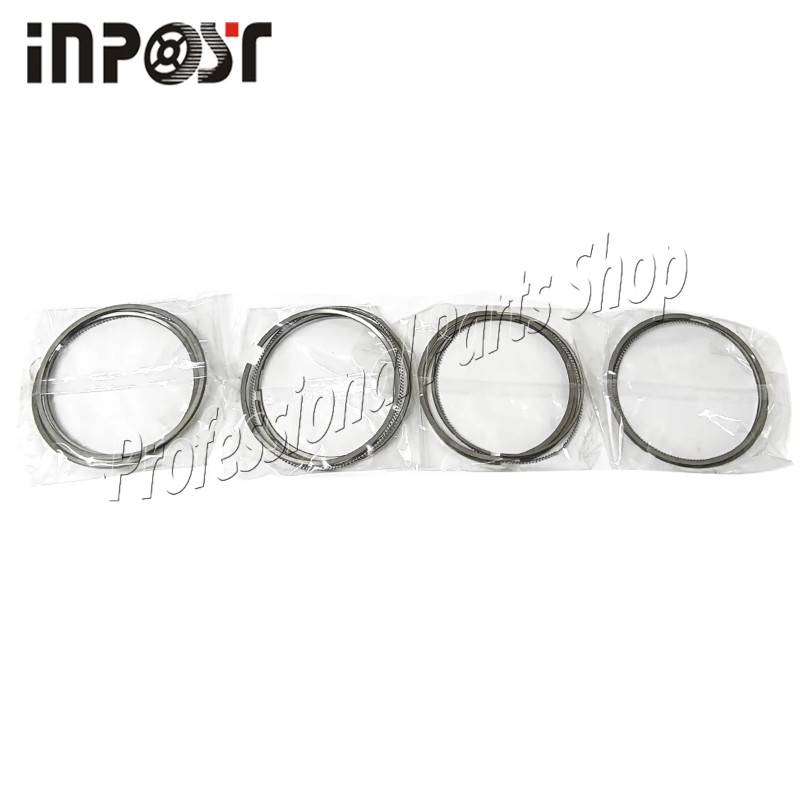 4 Set Piston Ring ME203533 For Mitsubishi 4M41 4M41T Pajero KH-V78 V68 Engine Repair Parts