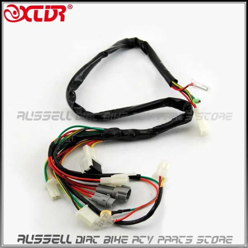 Motorcycle Kids Dirt Bike Parts WIRE WIRING HARNESS ASSEMBLY For YAMAHA PW50 Y-Zinger REPLACEMENT A