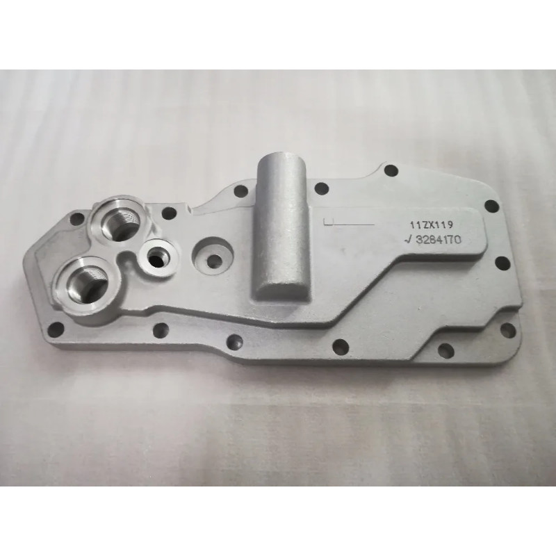 Oil Cooler Filter Holder Lub Oil Cooler Cover For Cummins B3.9L 5.9L 4B 4BT 4BTA 6B 6BT 6BTA 328417