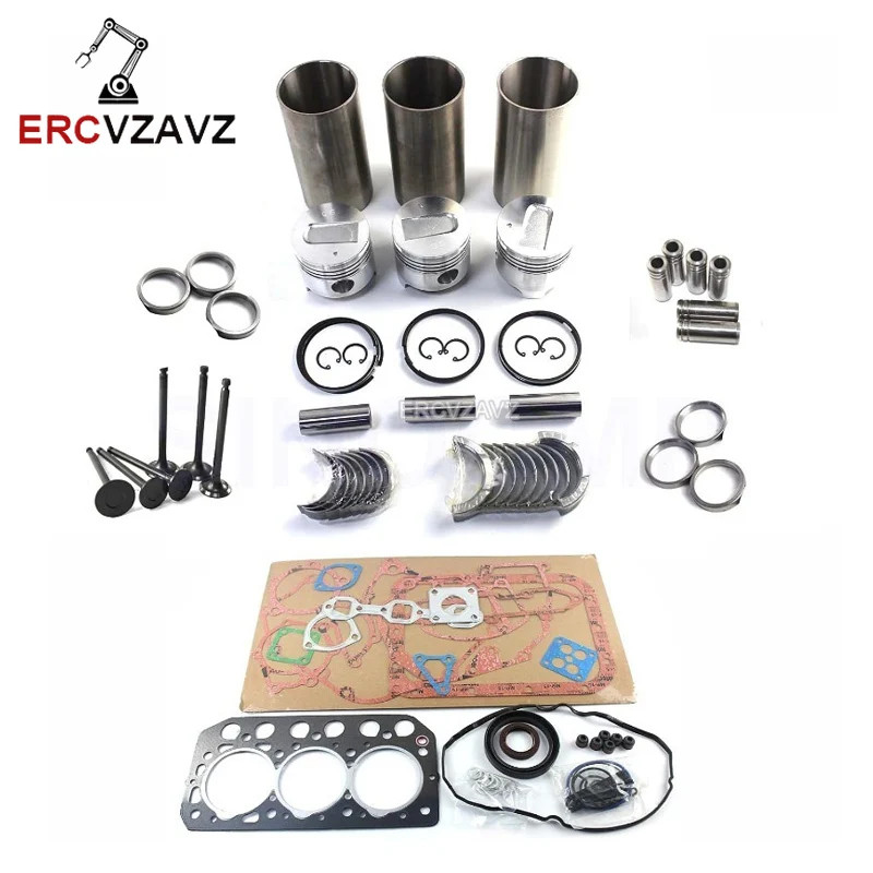S3L S3L2 Engine Overhaul Rebuilt Kit Gasket Kit Excavator Parts for Mitsubishi S3L S3L2 Machines AG