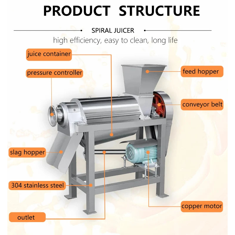 Popular in 2024 Industrial Fruit Juicer Citrus Orange Juice Extractor Machine