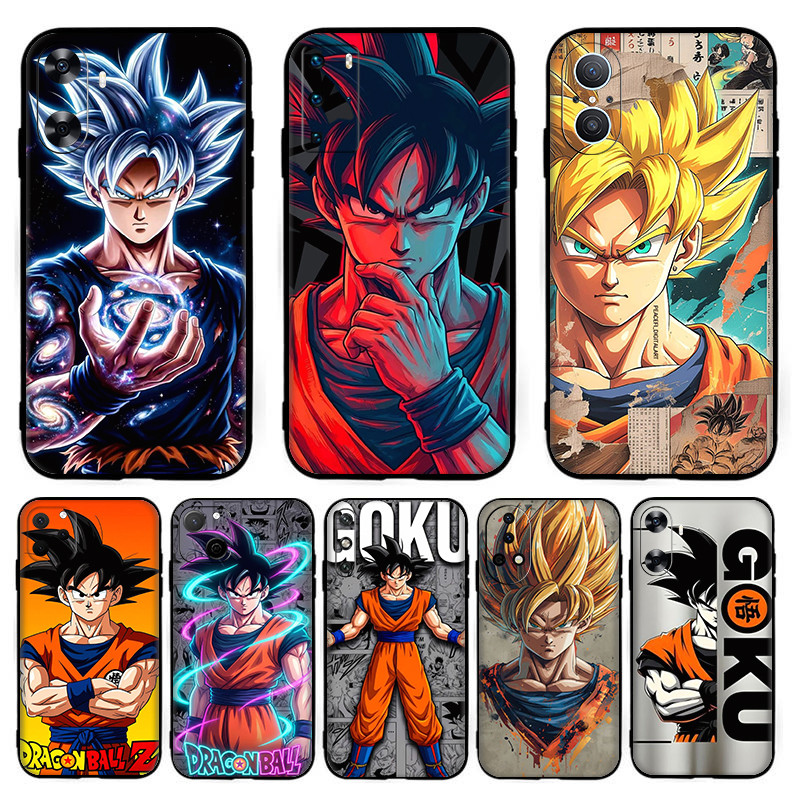 สําหรับ Huawei P10 P20 P30 Lite Pro Y5P Y6P Y7A Y8P อะนิเมะ Dragon Ball ซิลิโคนกันกระแทกนุ่มสีดําเคส