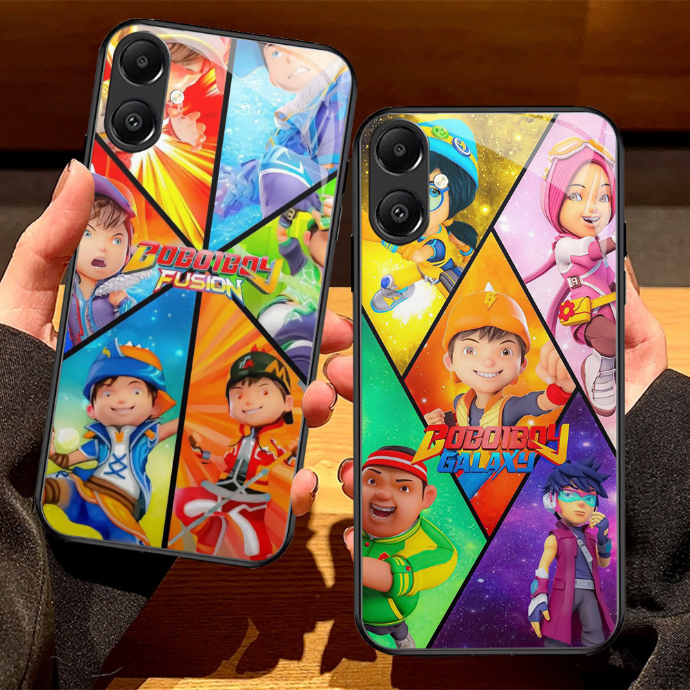G-59 BoBoiBoy HD แก้วสําหรับ Samsung M04 A05 A04e A06 F04 A03 Core 5G กรณี