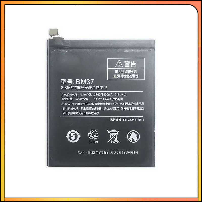 For Xiaomi mi 5S Plus mi5S Plus BM37 3800mAh Battery