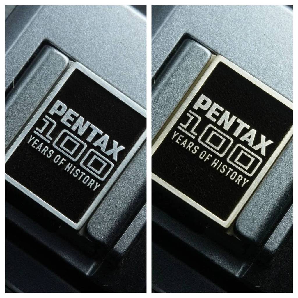 100 ปีของประวัติศาสตร์โลหะร้อนรองเท้าสําหรับ Pentax K-3 KP K-70 K-S2 K-50 67 17 K2KXKMK1000 Q10 Q7 ก