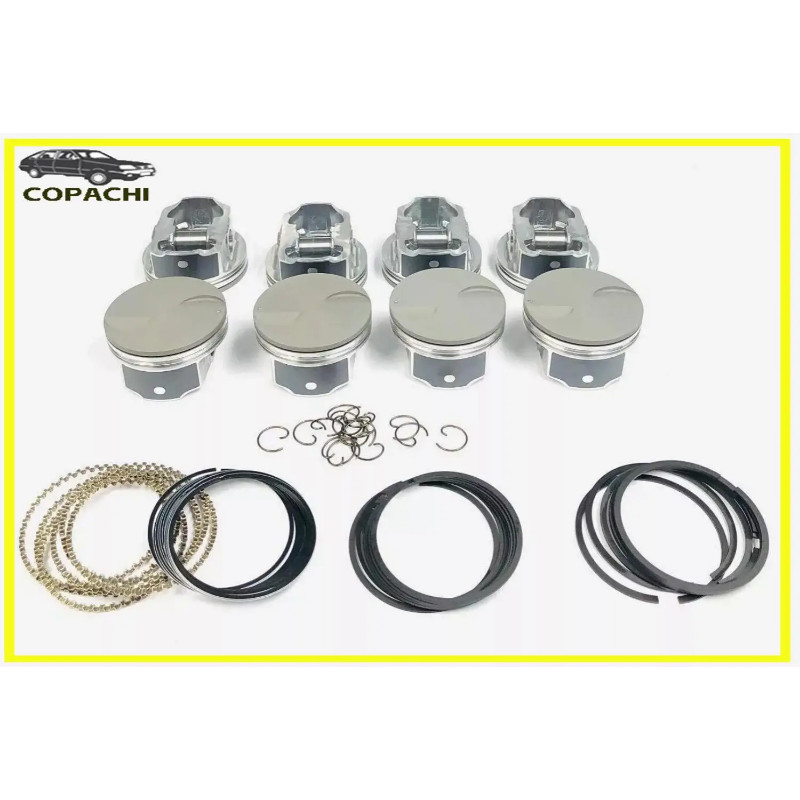 8pcs Pistons & Rings kit For 2007-10 Chevy GM Hummer Cadillac 6.2L LC9 LH6 LMG LY5.Engine Car Acces