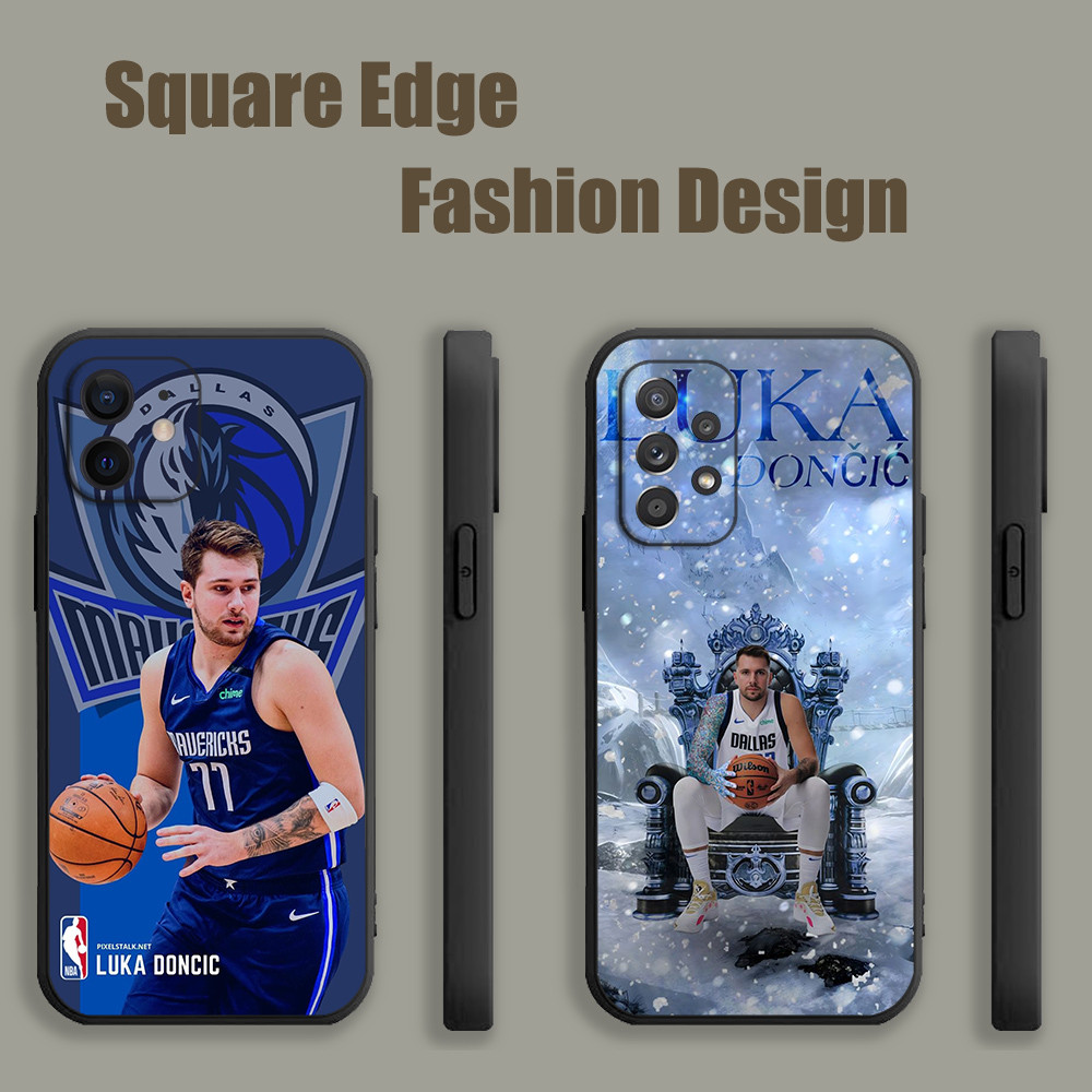 SAMSUNG สําหรับSamsung A7 2018 A13 Lie A01 A3 M01 A24 A54 A04 A04s A15 A25 Core A34 NBAบาสเกตบอลLuka