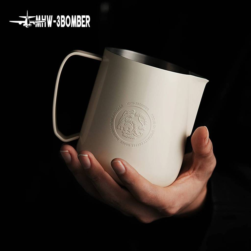 ขาย MHW-3BOMBER FF เหยือกนม Limited Edition 650ML เหยือกนมสแตนเลส Frothing Pitcher สําหรับ Latte Art