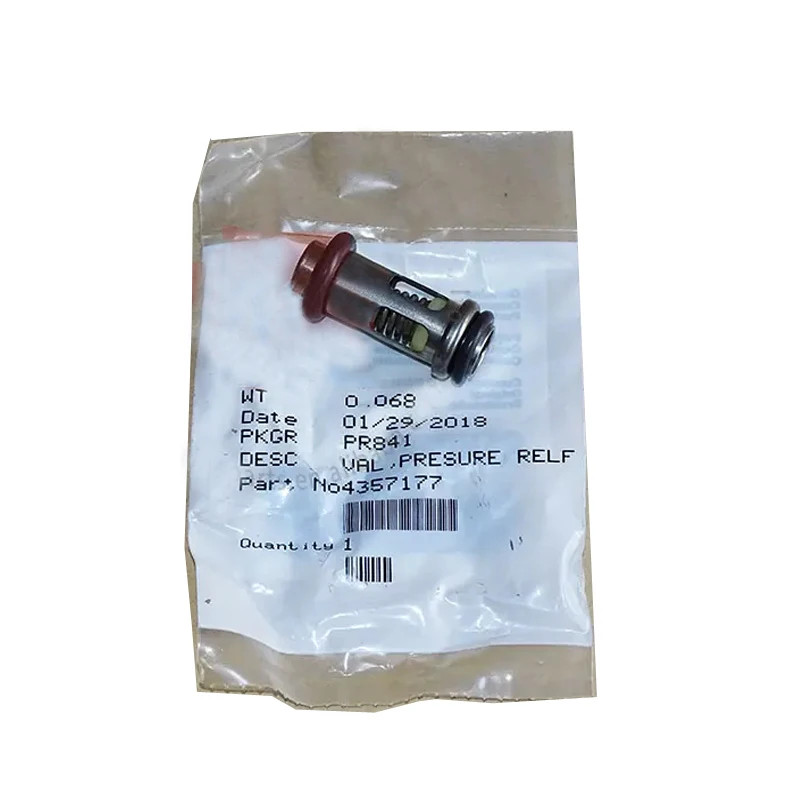 4357177 for Cummins Engine ISX15 QSX15 valve Pressure Relief Valve 4357177