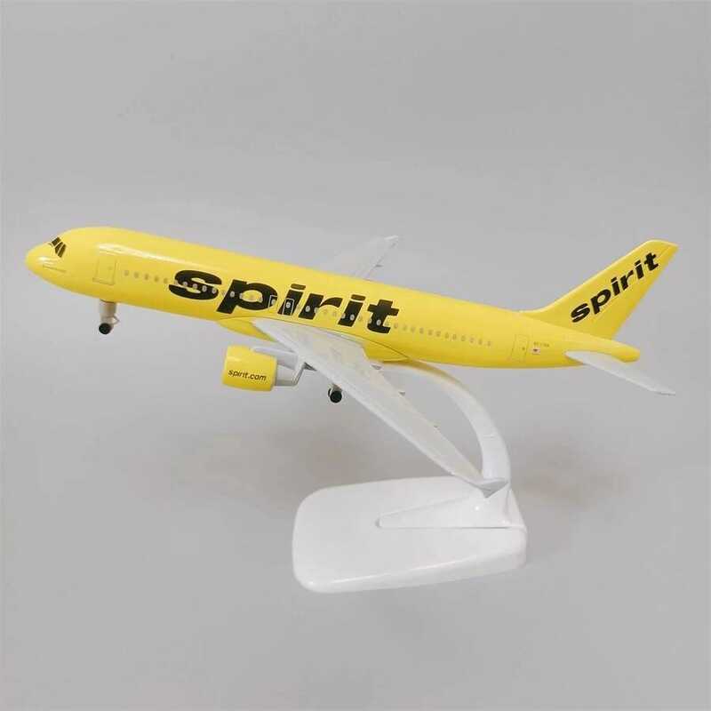 C 20Cm American Spirit A320 Airplane Model Simulation Toy Planes For Kids Aviation Model Aircraft K