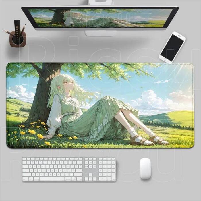 เกม Arknights & Sakiko Togawa แผ่นรองเมาส์ HD Kawaii อะนิเมะการ์ตูน Ave_Mujica Mousepad XXL แล็ปท็อป