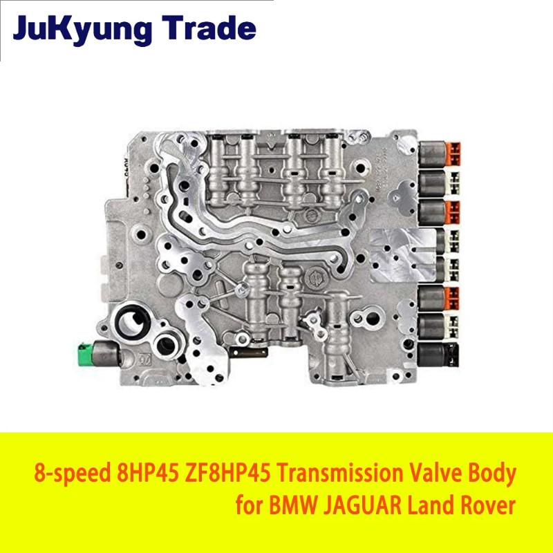8-speed 8HP45 ZF8HP45 8HP55 8HP70 ZF8HP55 ZF8HP70 automatic transmission valve body w/Solenoids for