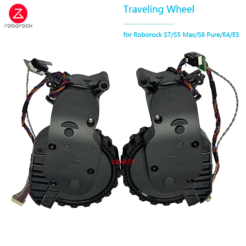 Original Right and Left Traveling Wheel for Roborock S5 Max S7 S6 Pure S6 MaxV E4 E5 S7 Pro Ultra V