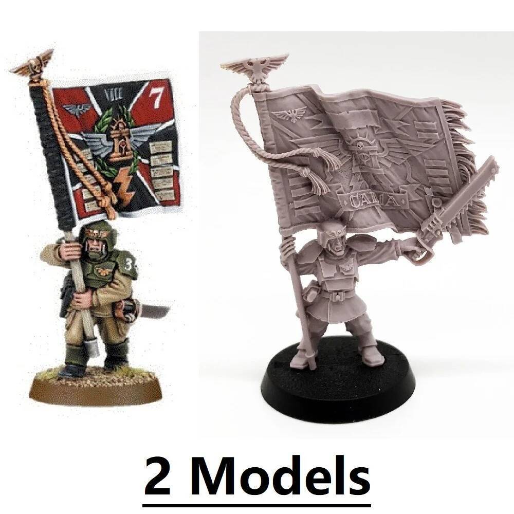 [warhammer] Star World Army Cartier Combat Flaggator 2 Y-083 โมเดลเรซิ่น