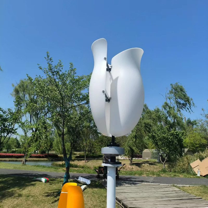 6000W  Vertical  Axis  Wind Turbine 12V 24V 48V Small Windmill Free Energy 220V Household Farm Sent