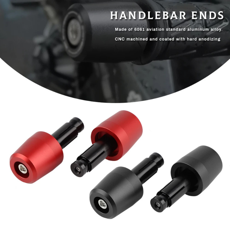 Motorcycle Handle Bar End Weight Handlebar Grips Cap Anti Vibration Silder Plug For Yamaha YZF R1 Y