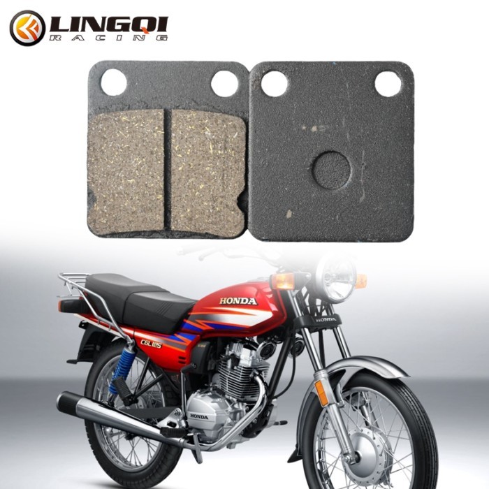 LINGQI RACING Motorcycle ATV Front Rear Disc Brake Pads Brakes Pad For CRF BBR TTR 145 Mini Bike Mo