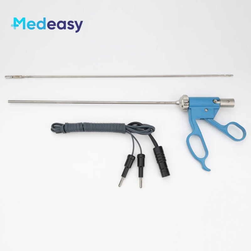 Laparoscopic Bipolar Grasper, Double Action Reusable Bipolar Forceps