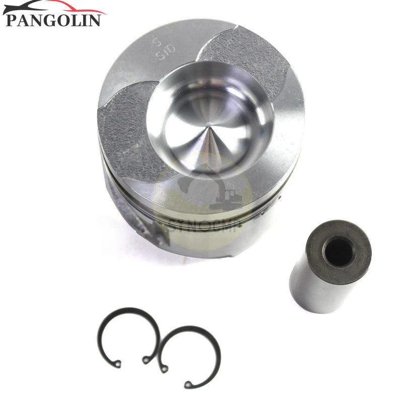 6pc S6D95 6D95L S6D95L-1 Engine Piston Kit for Yanmar Komatsu Forklift Truck PC180-3 PC180LC-3 PC20